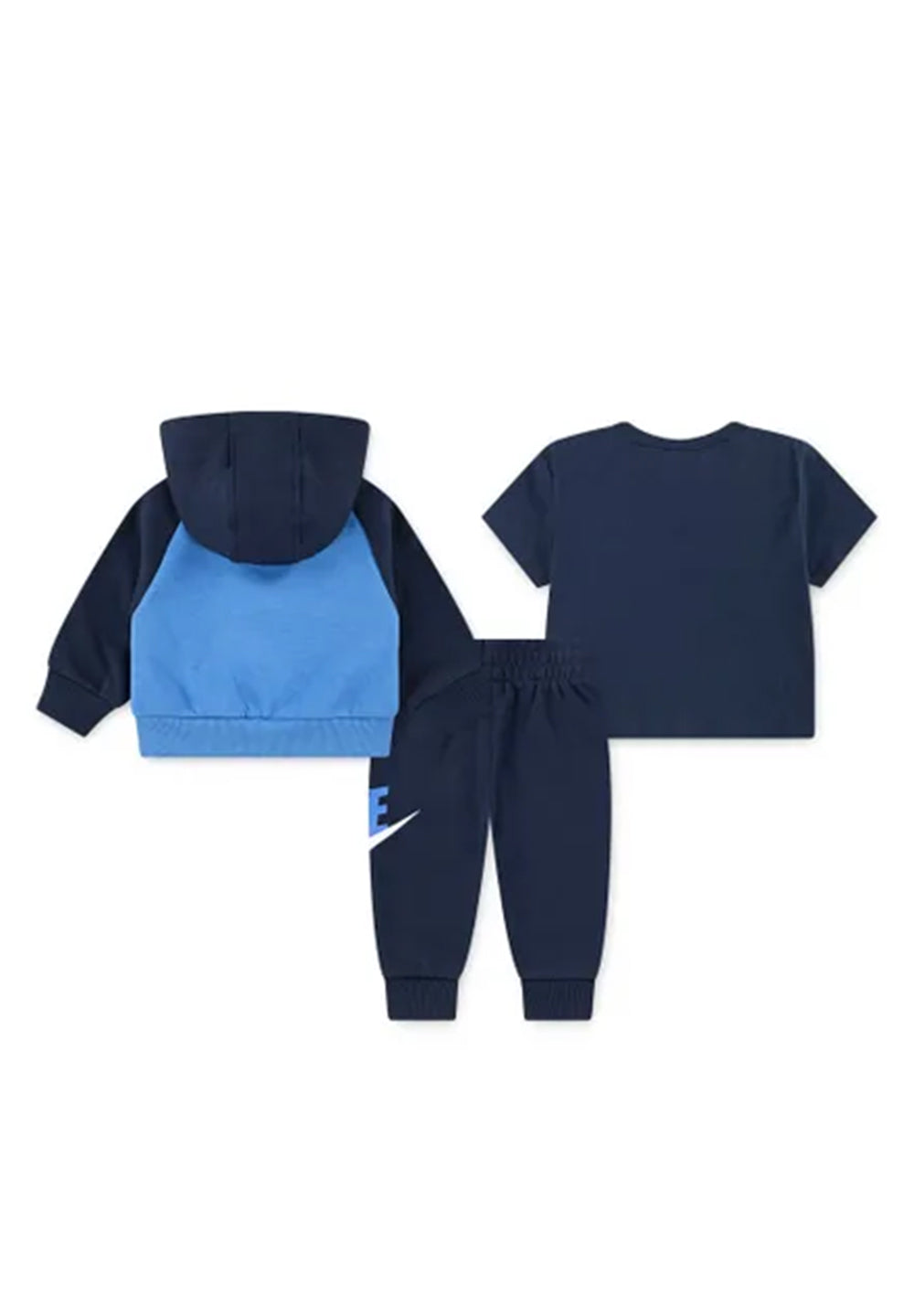 Conjunto de 3 piezas azul para recién nacido