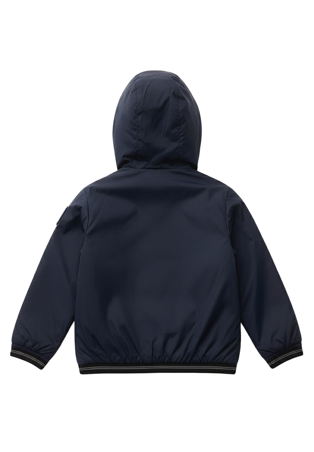Blaue Jacke für Neugeborene
