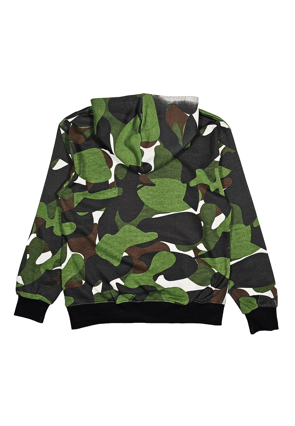Felpa cappuccio verde per bambino - Primamoda kids
