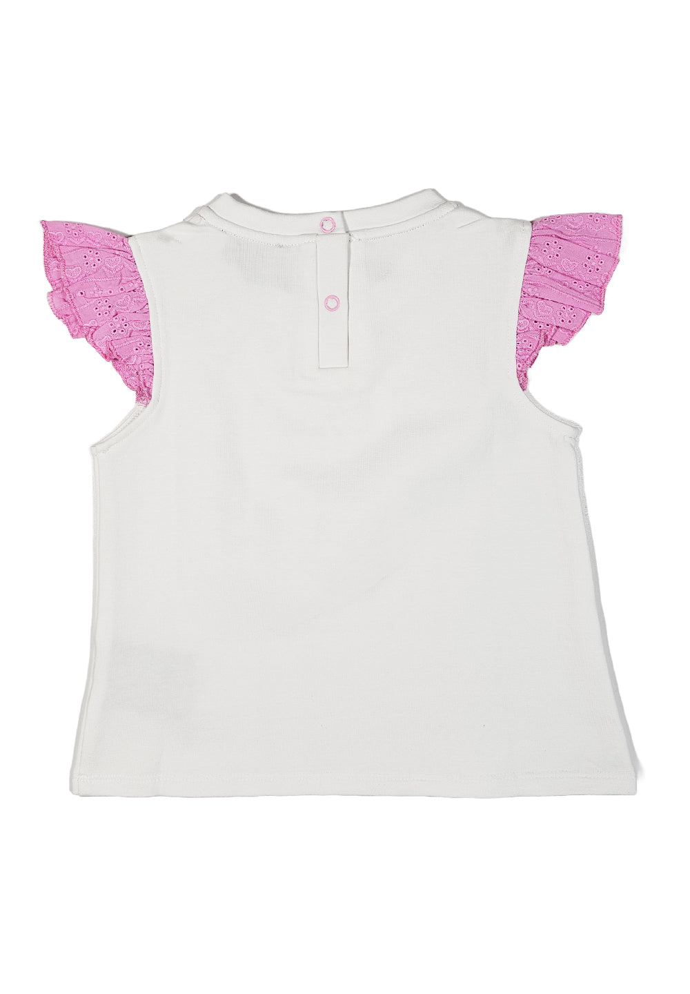 Camiseta blanca para niña
