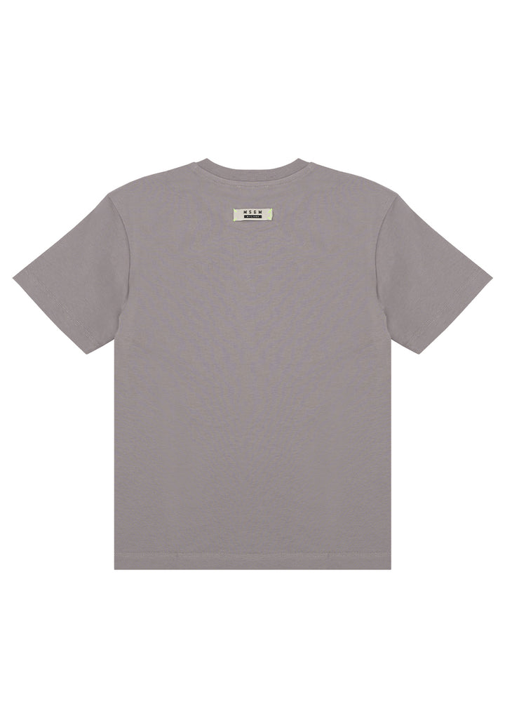 Unisex-T-Shirt in Taubengrau