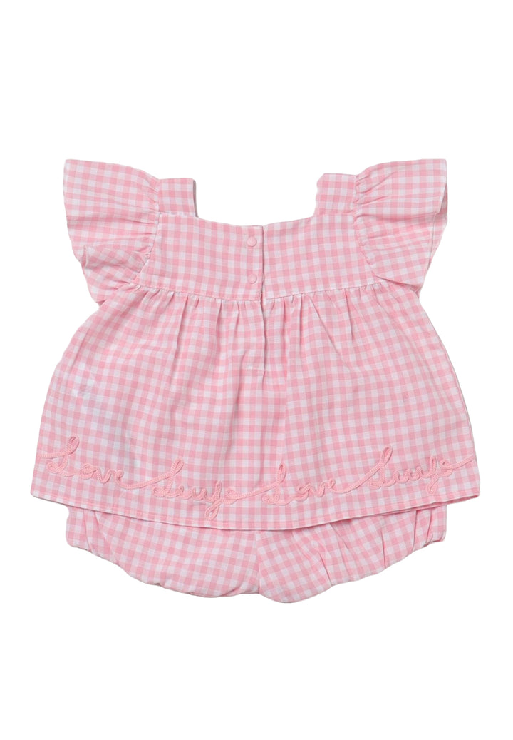 Rosa Outfit für kleine Mädchen