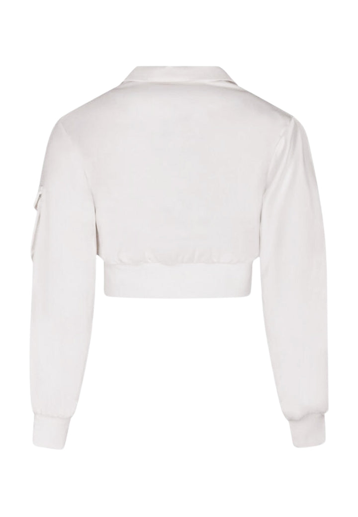 Chaqueta blanca para niña
