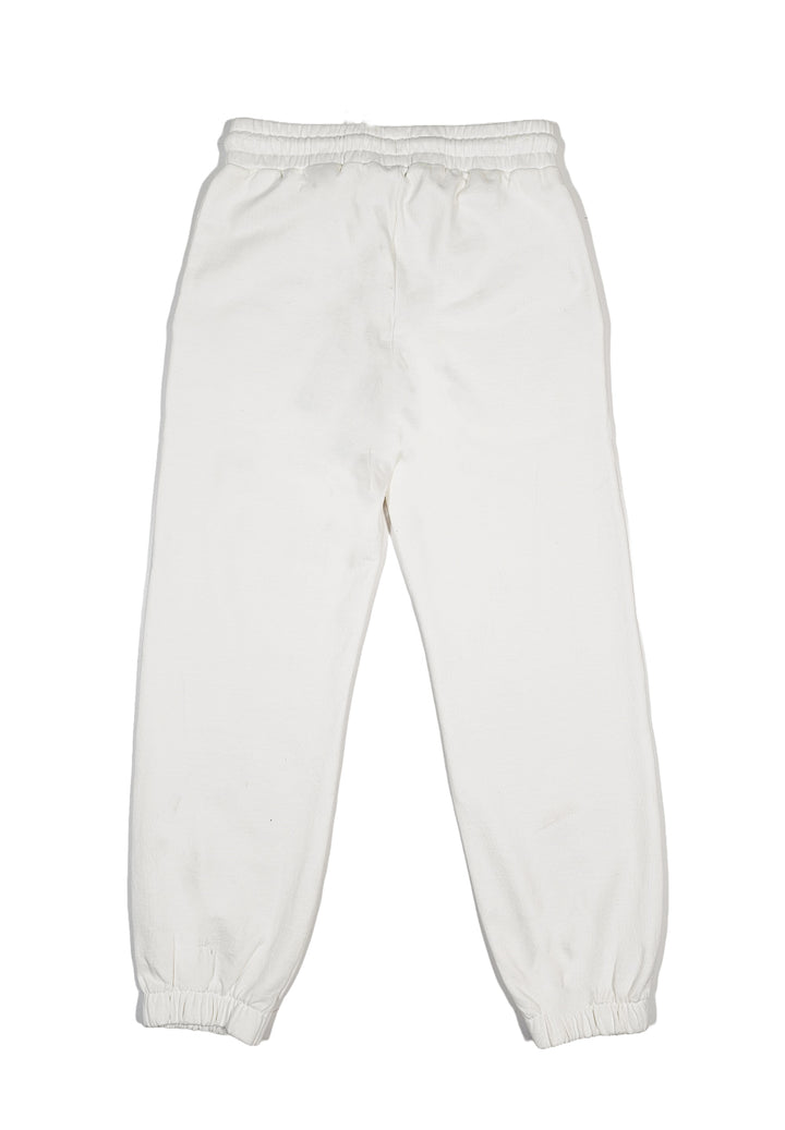 Pantalone felpa bianco per bambino - Primamoda kids