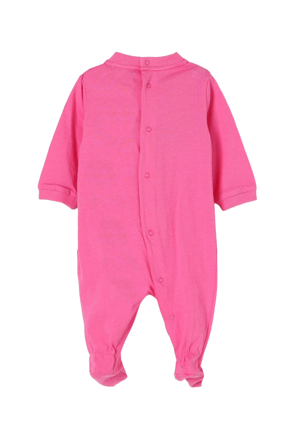 Fuchsia baby romper for newborn girl
