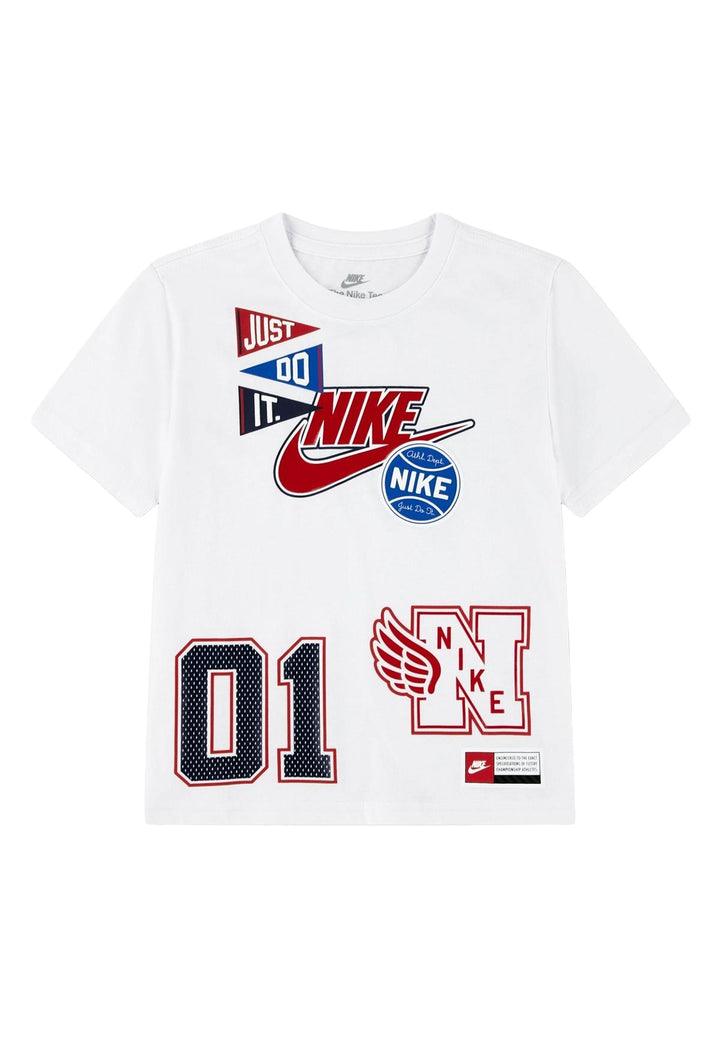 Weißes T-Shirt für Jungen