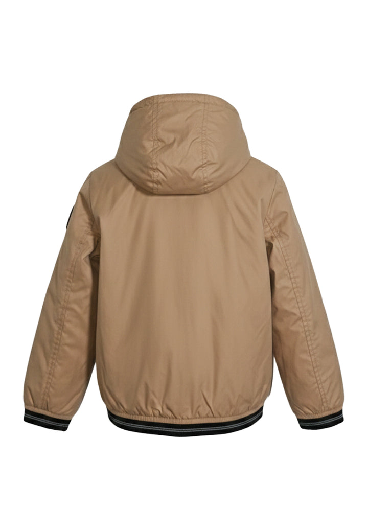 Chaqueta beige para recién nacido