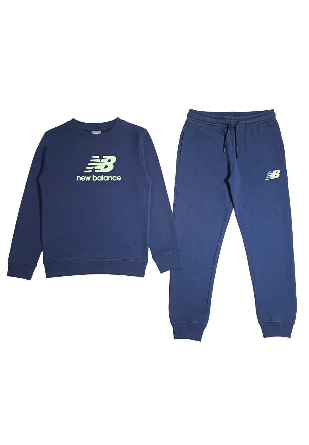 Conjunto de sudadera azul marino para niño