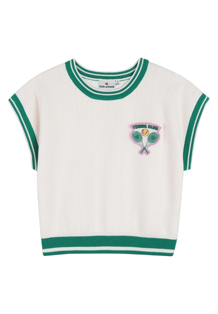 Pull ivoire pour fille