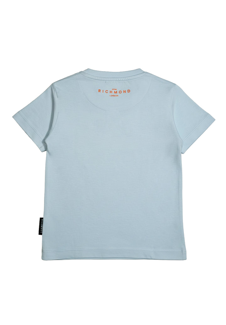Camiseta celeste para recién nacido
