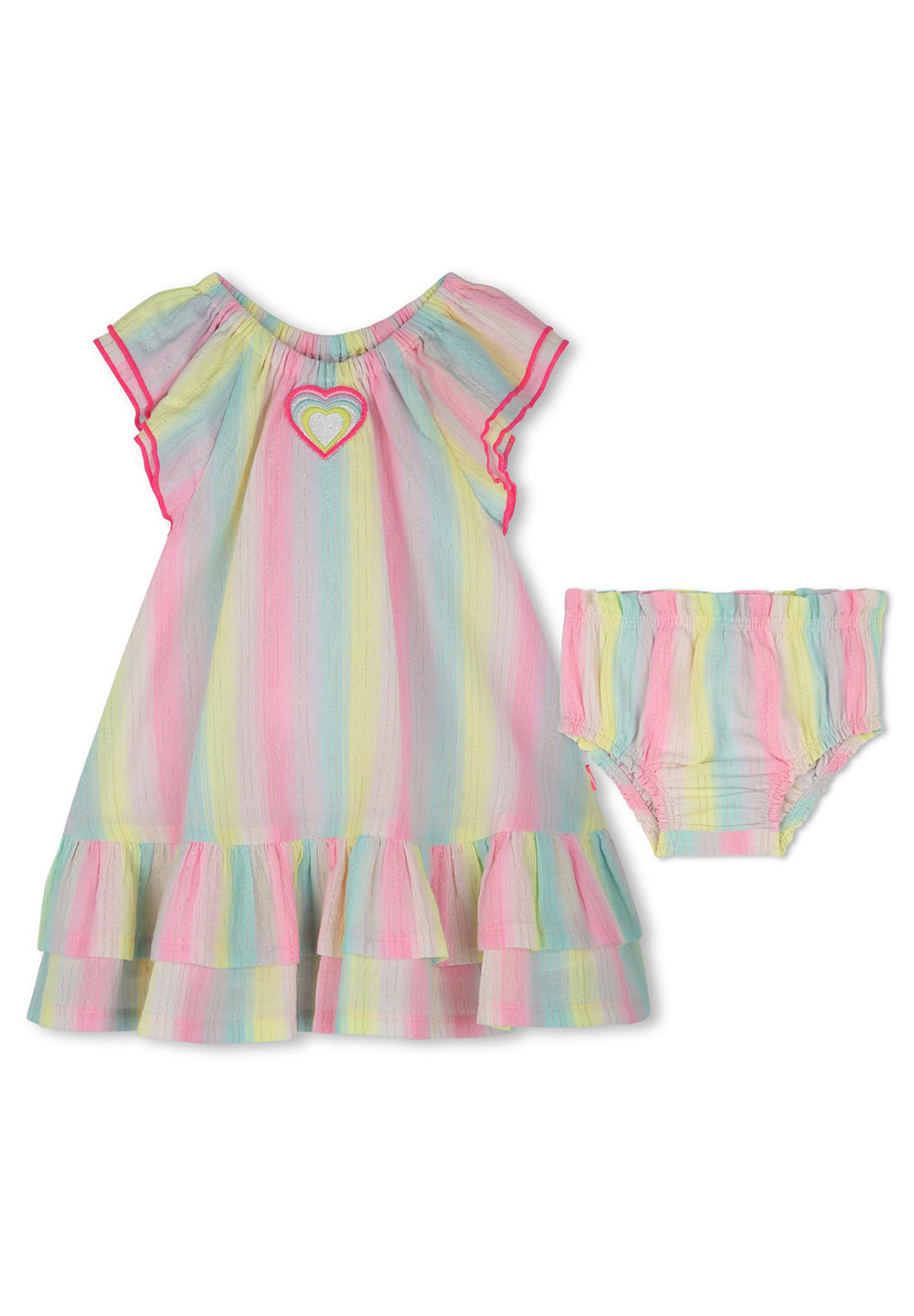 Robe multicolore pour bébé fille nouveau-né