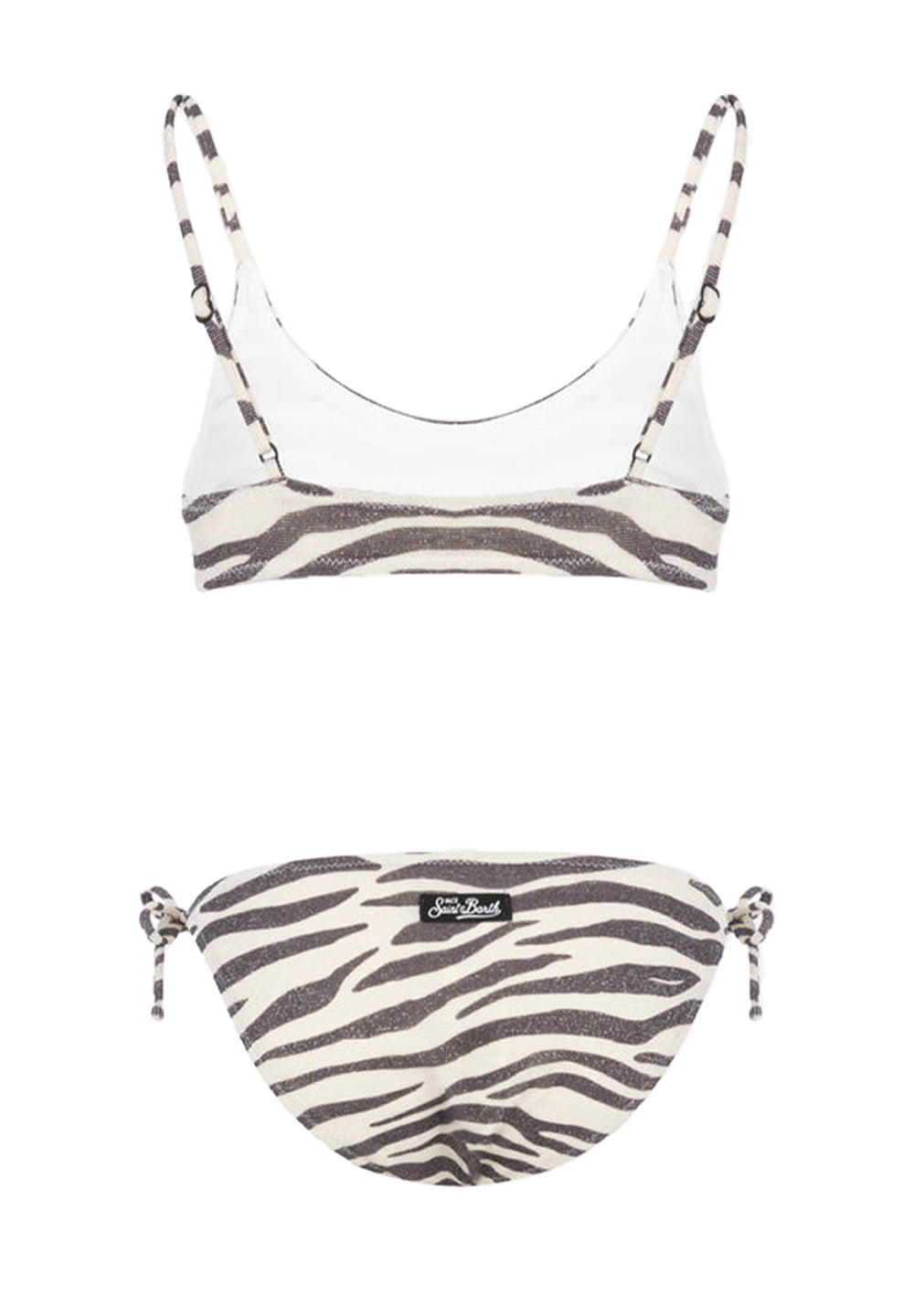 Zebra print bikini for girls
