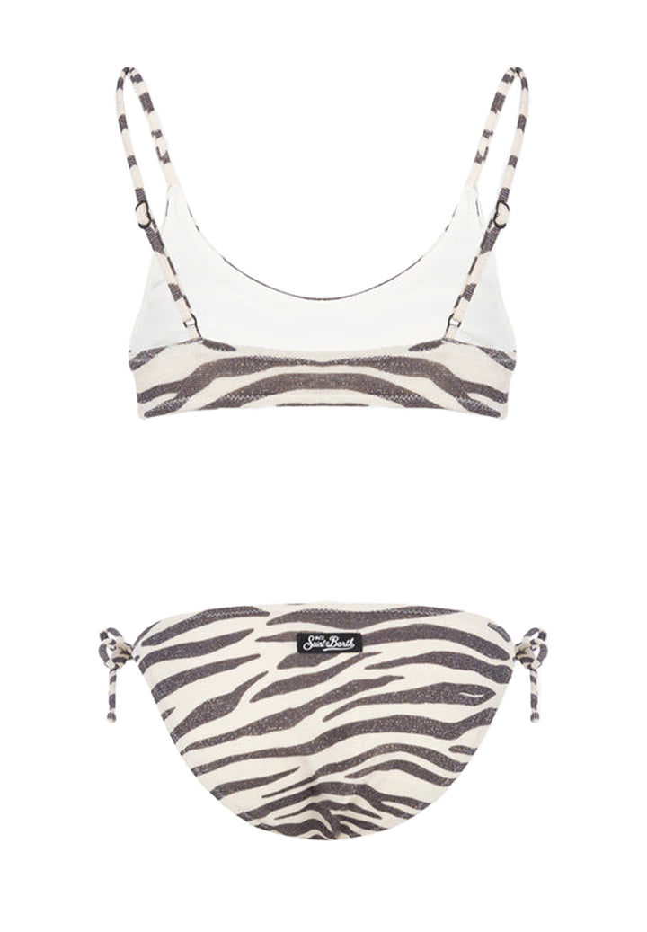 Zebra print bikini for girls