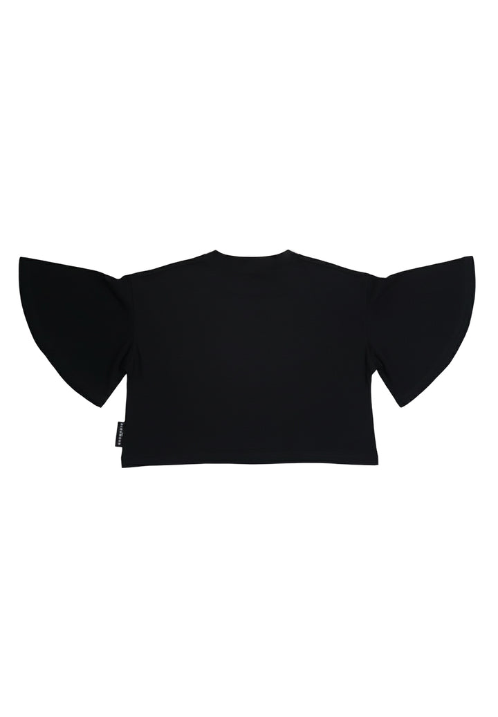 Schwarzes T-Shirt für Mädchen