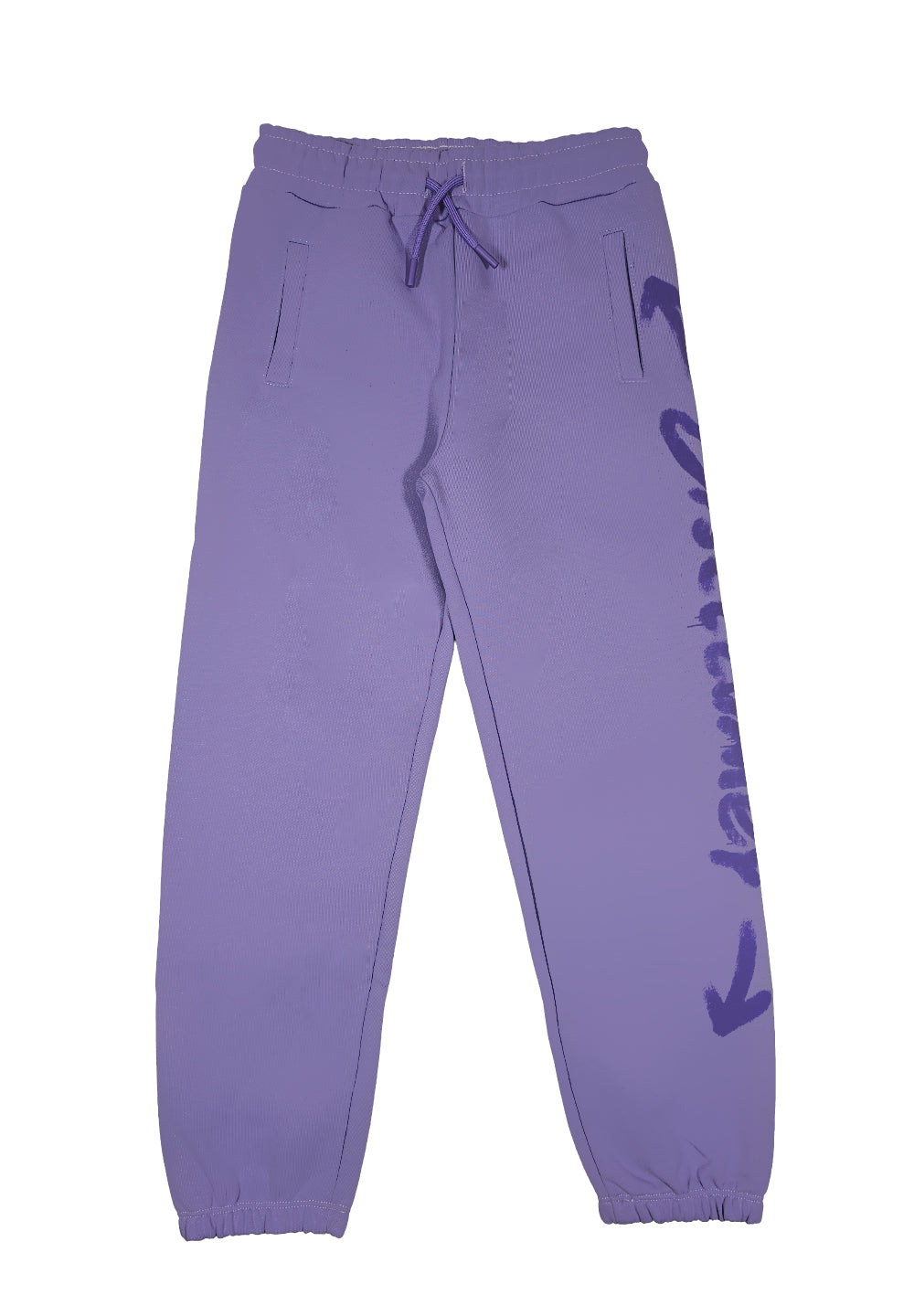 Pantalón de chándal lila para niña