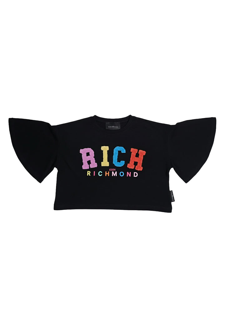 Schwarzes T-Shirt für Mädchen