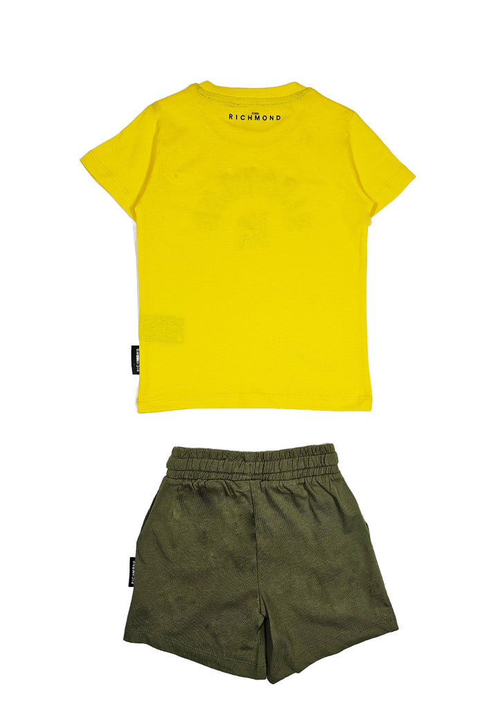 Completo giallo-verde per bambino - Primamoda kids