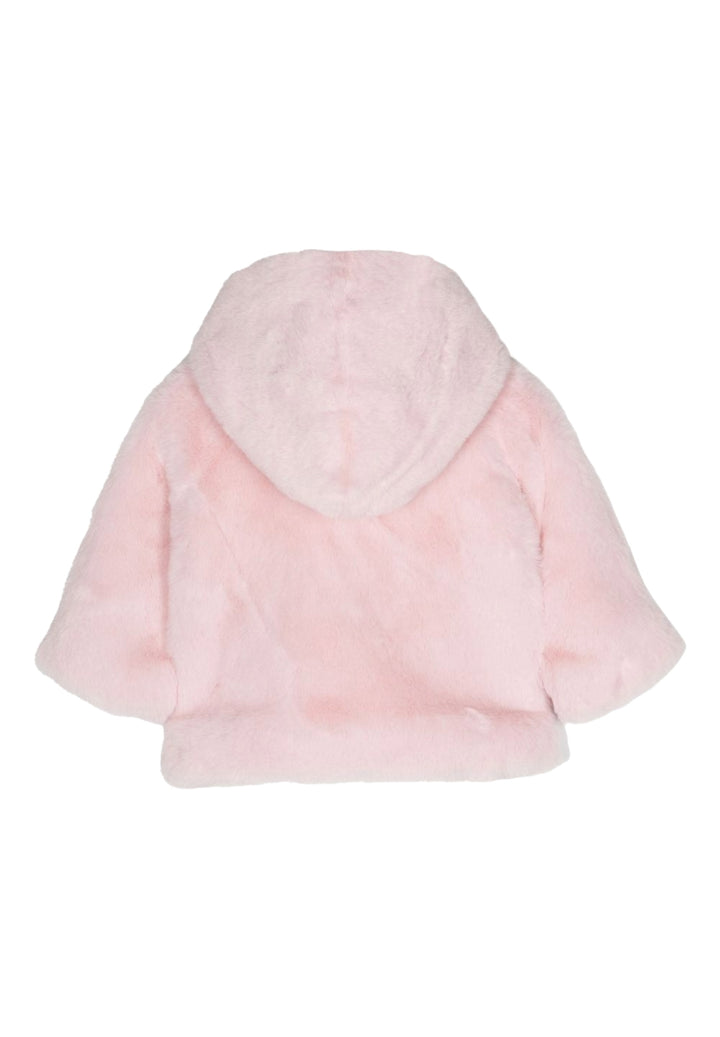 Manteau rose pour bébé fille