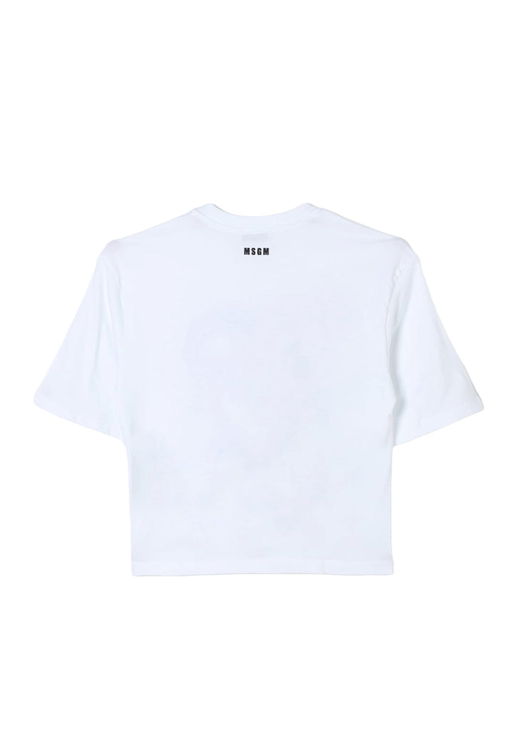 Camiseta blanca para niña
