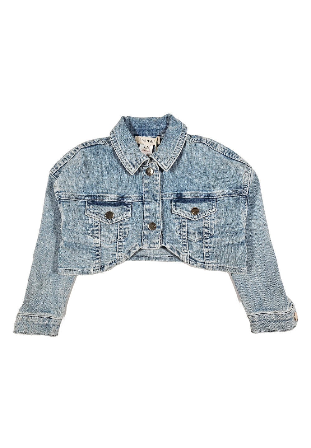 Blue denim jacket for girls