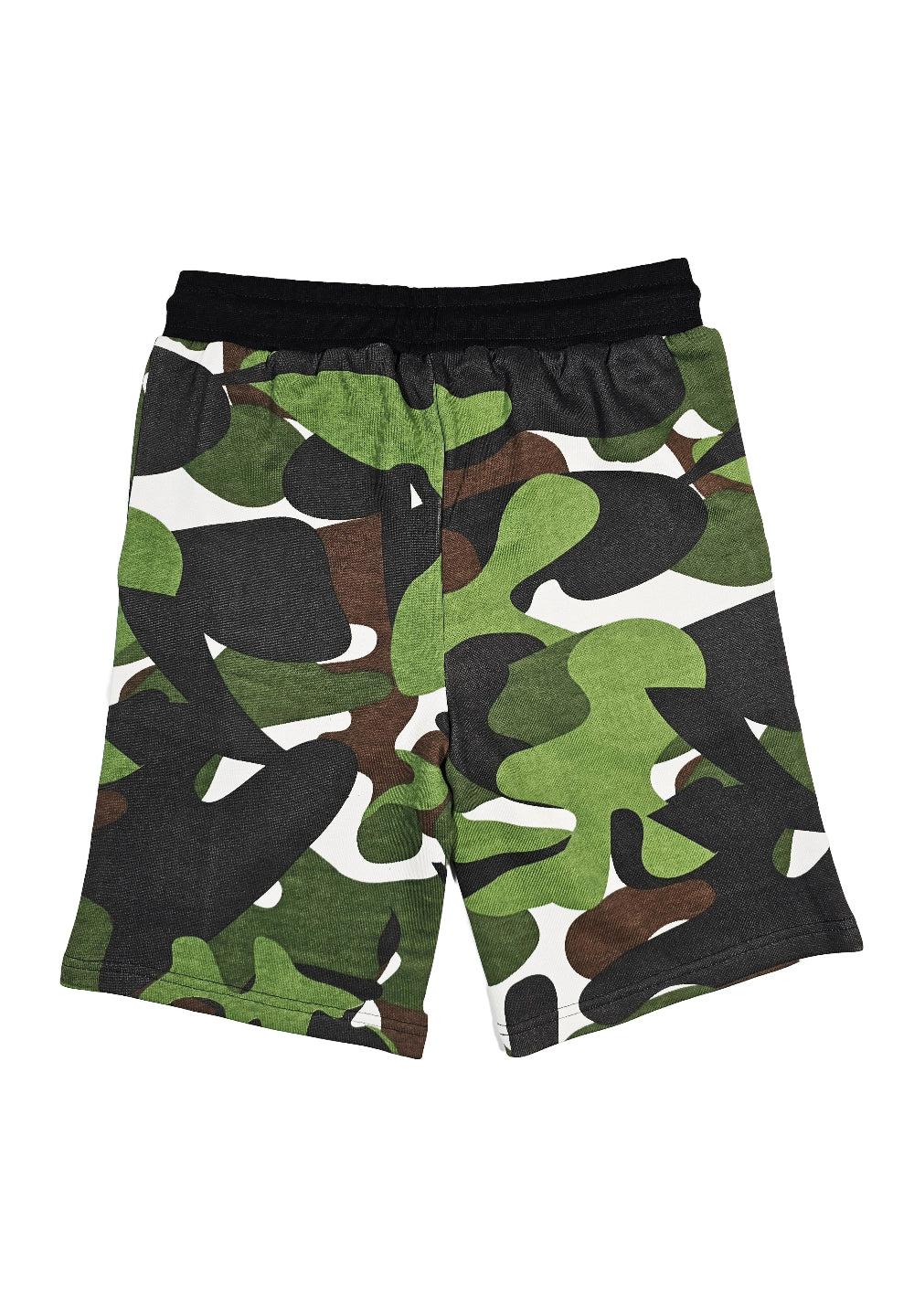 Bermuda felpa verde per bambino - Primamoda kids