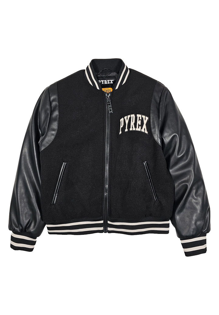 Veste d'université noire pour enfants