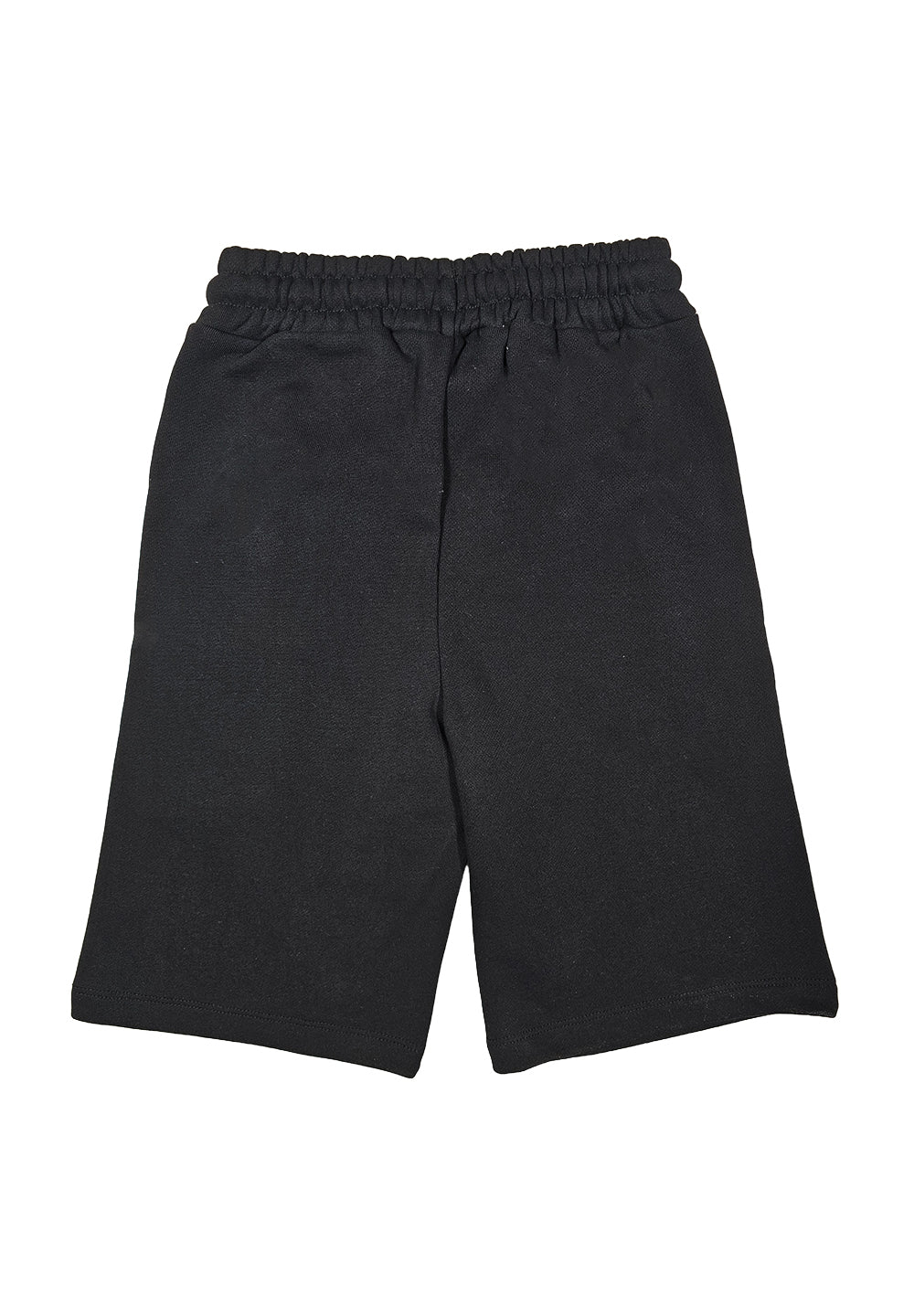 Bermuda felpa nero per bambino - Primamoda kids
