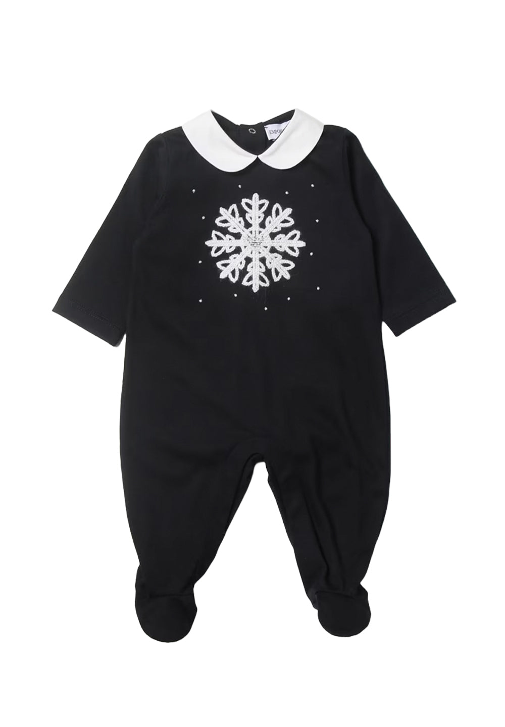 Barboteuse bébé fille bleu marine