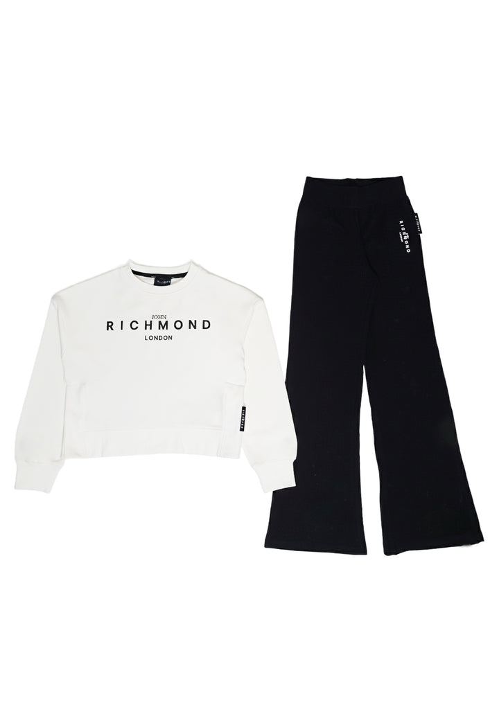 Schwarz-weißes Outfit für Mädchen