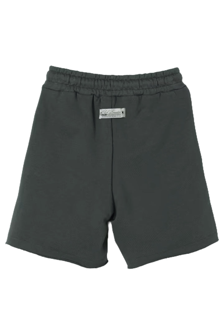 Lead green sweatshirt shorts for boys