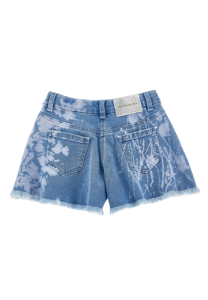 Shorts vaqueros azules para niña