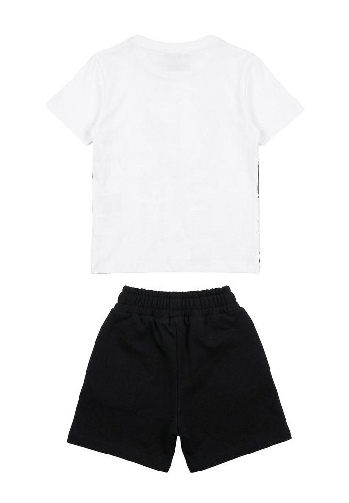 Schwarz-weißes Babyset