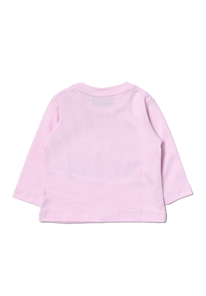 T-shirt rose pour bébé fille