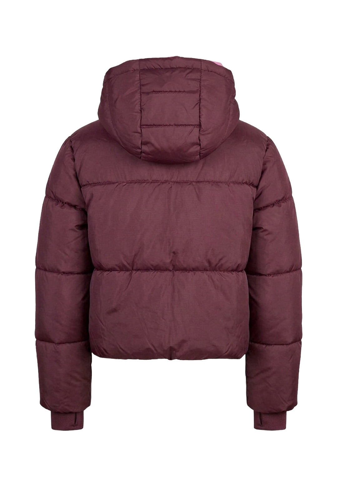 Bordeauxrote Jacke für Mädchen