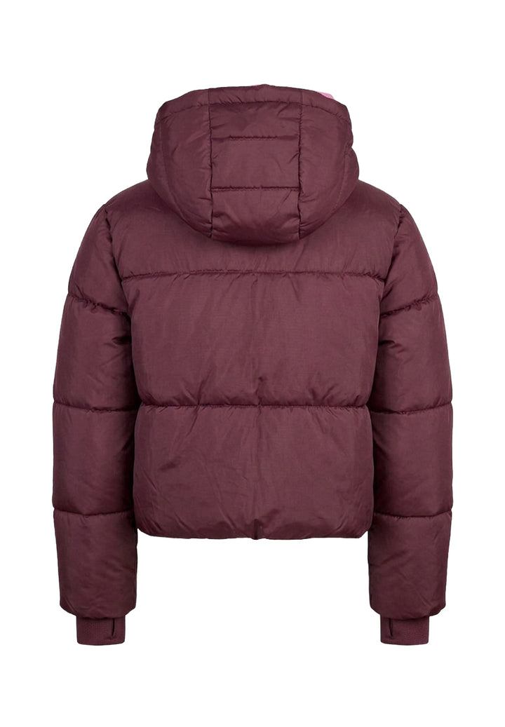 Bordeauxrote Jacke für Mädchen
