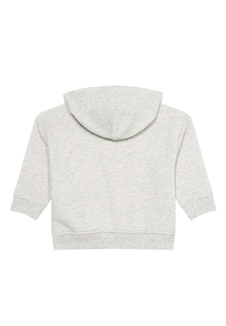 Grauer Kapuzenpullover für Kinder