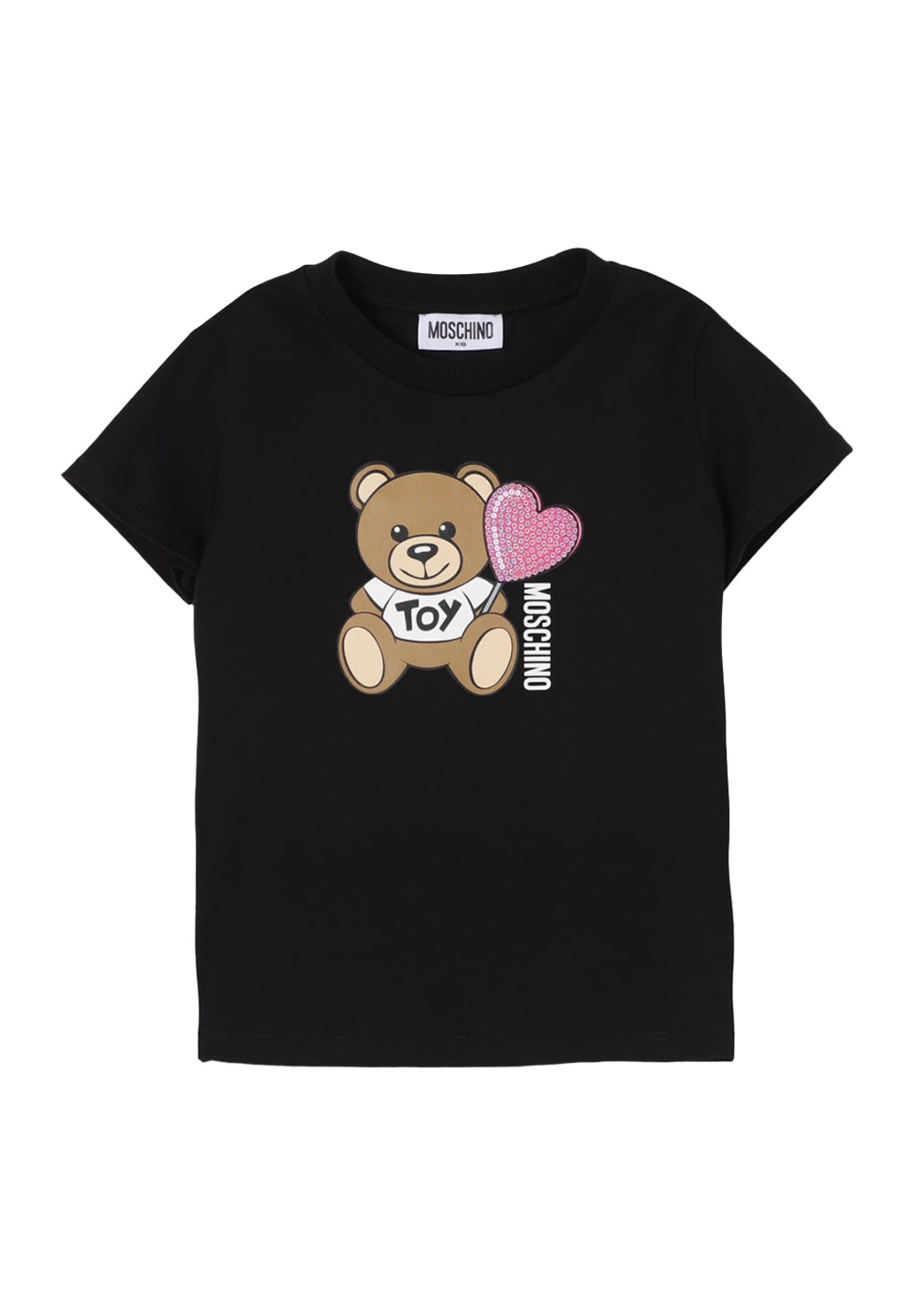 Camiseta negra para niña