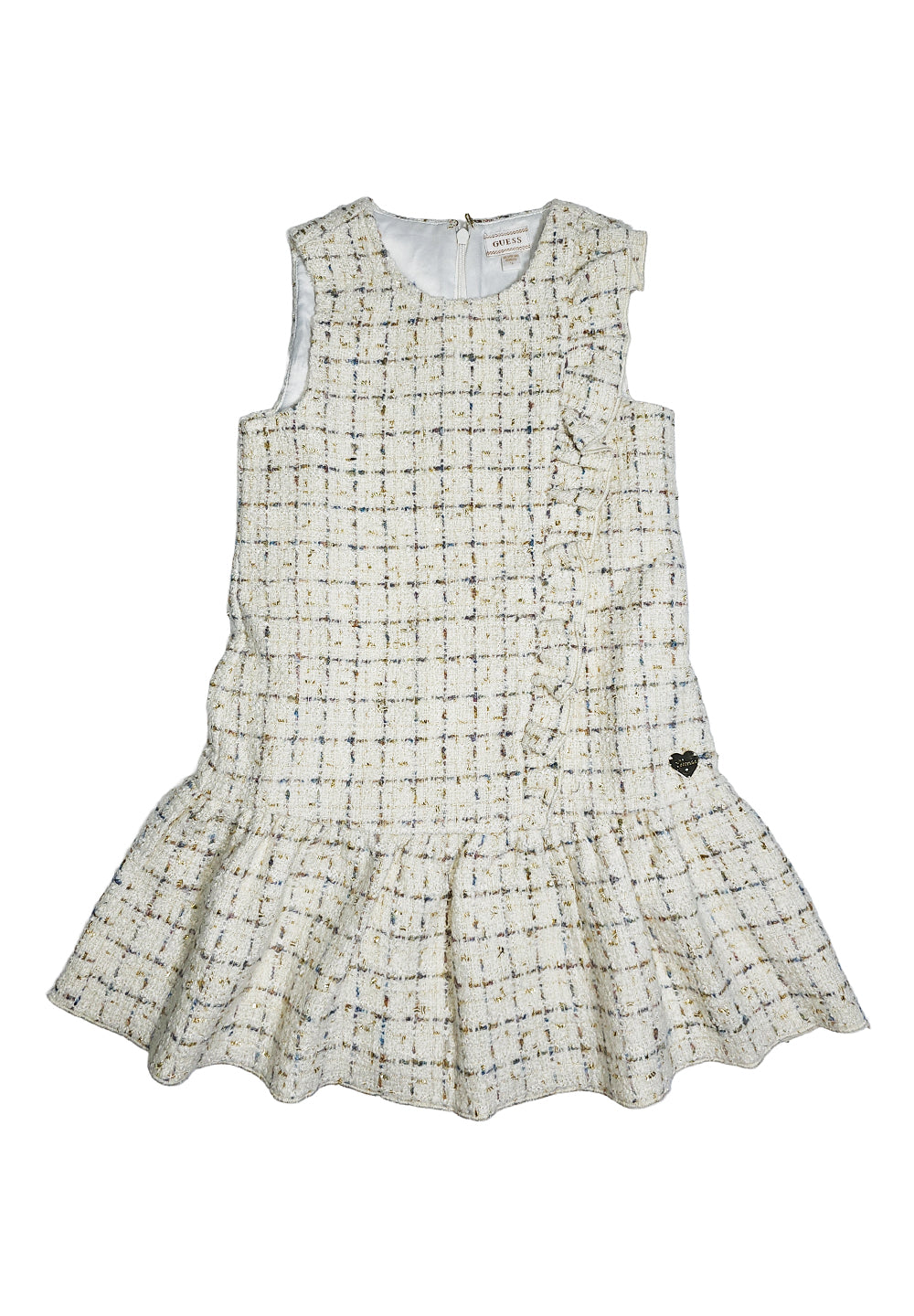 Vestido crema para niña