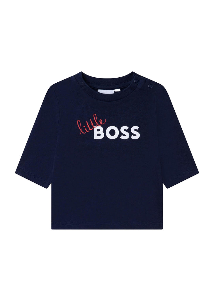 T-shirt bleu pour nouveau-nés