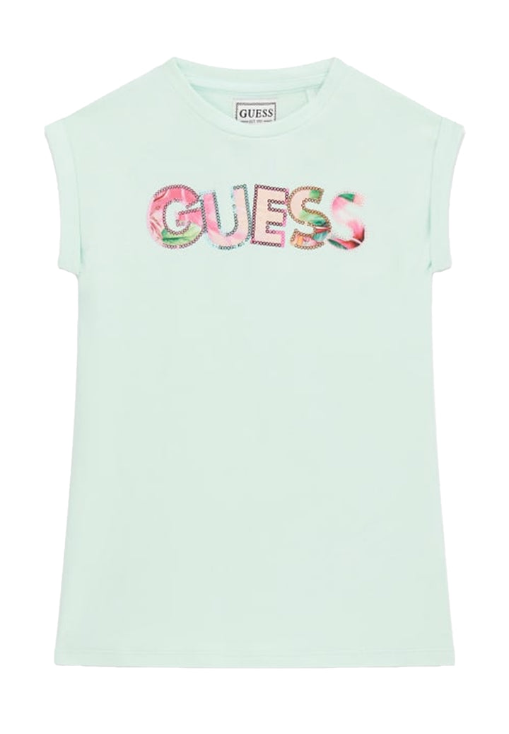 Grünes Kleid für Mädchen