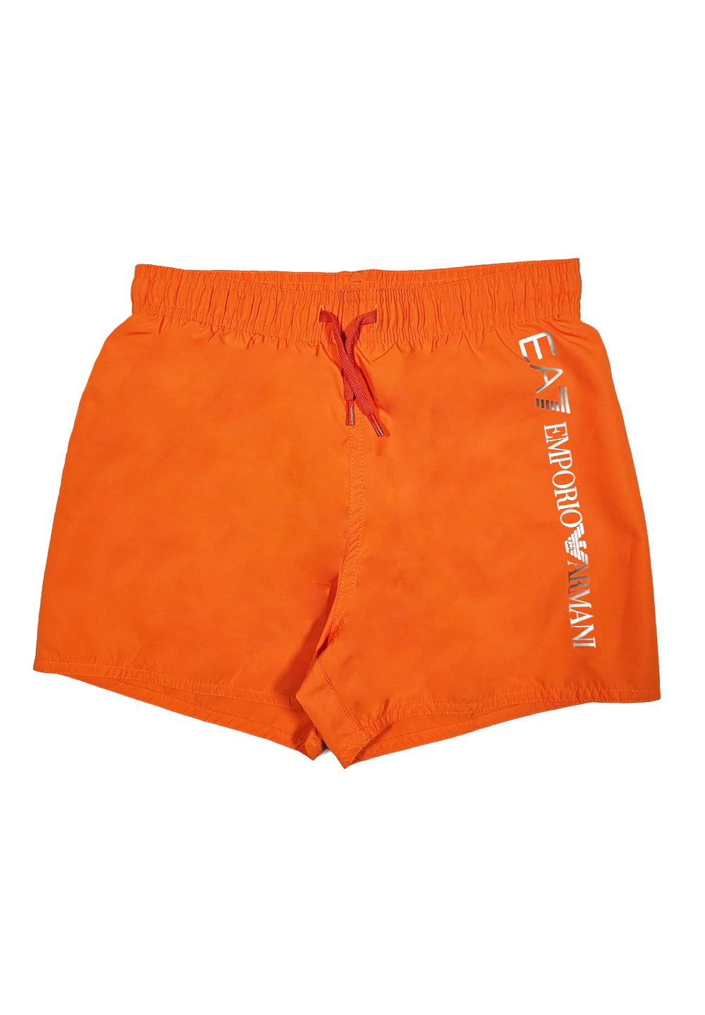 Bañador tipo bóxer naranja para niño