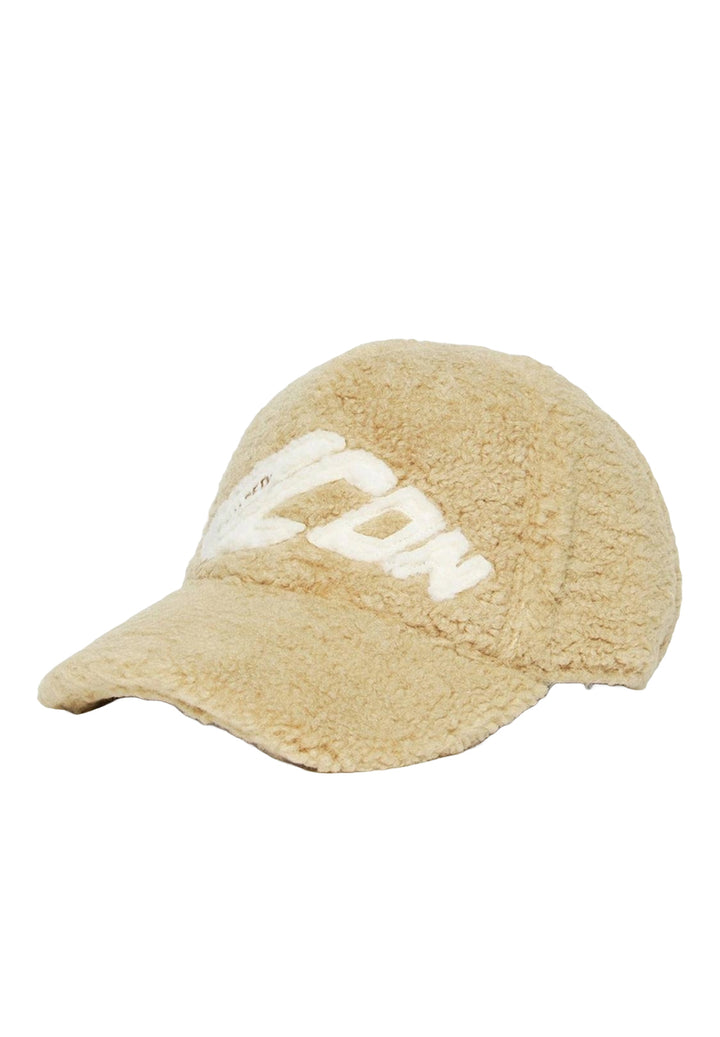 Gorro tipo teddy beige para niño