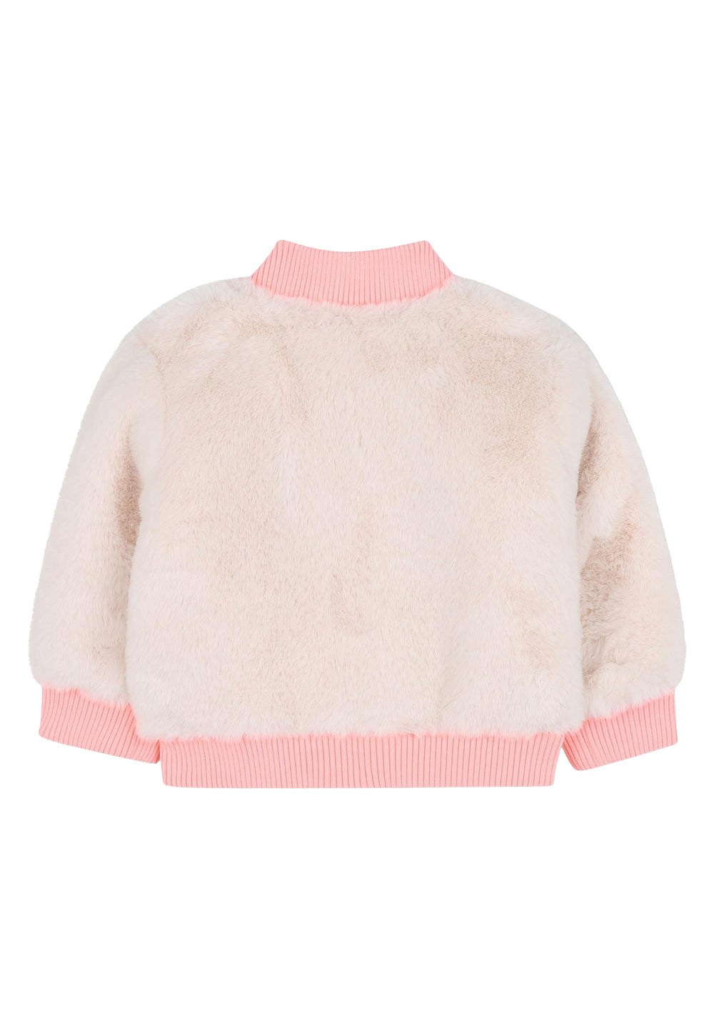 Chaqueta rosa para niña