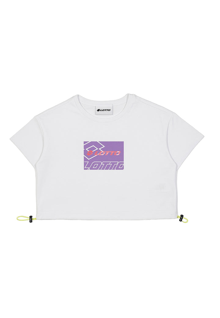 T-shirt blanc pour fille
