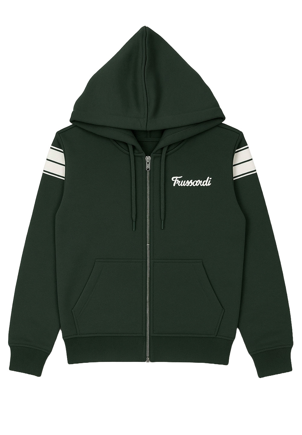 Sweat à capuche vert pour nouveau-nés