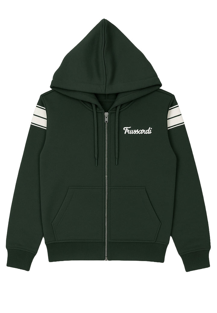 Sweat à capuche vert pour nouveau-nés