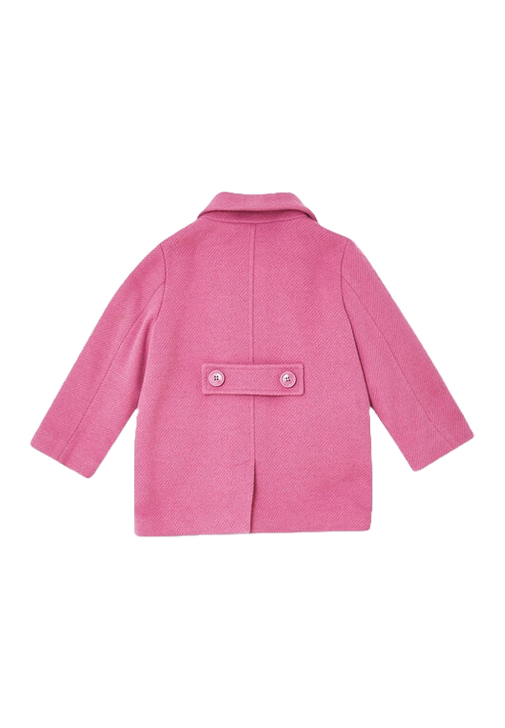 Abrigo rosa para niña