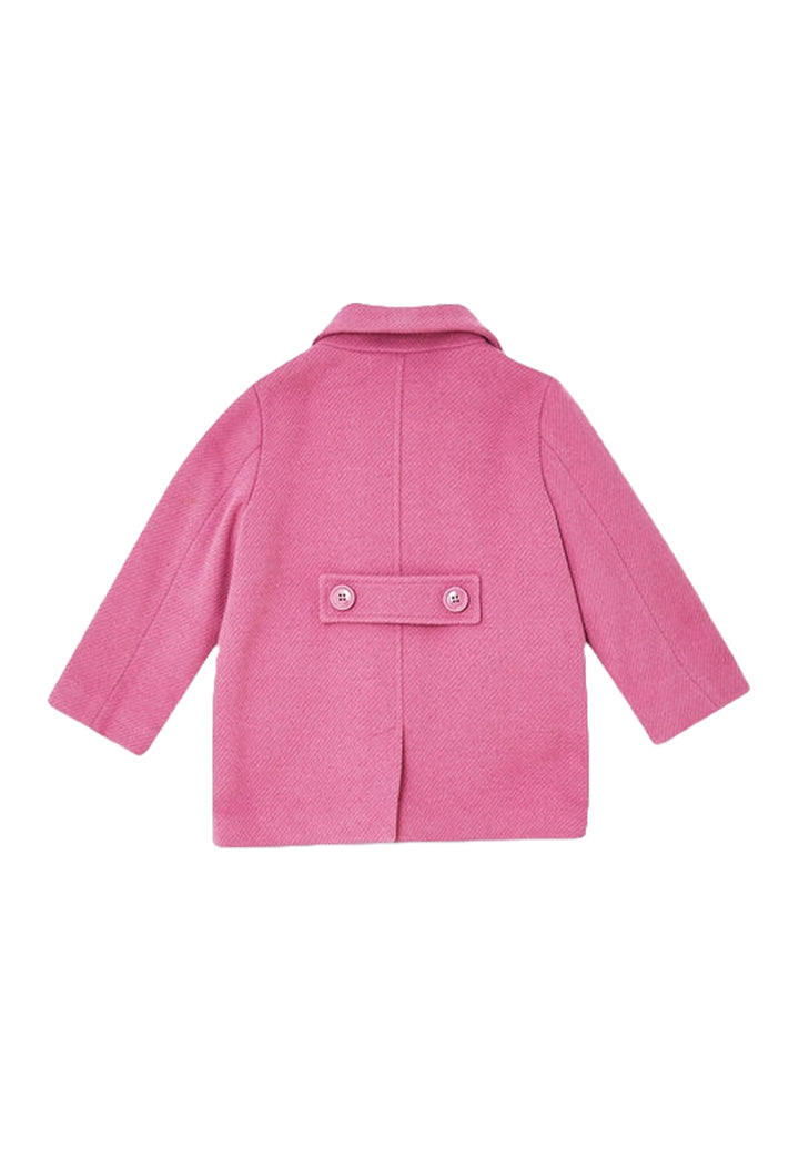 Abrigo rosa para niña