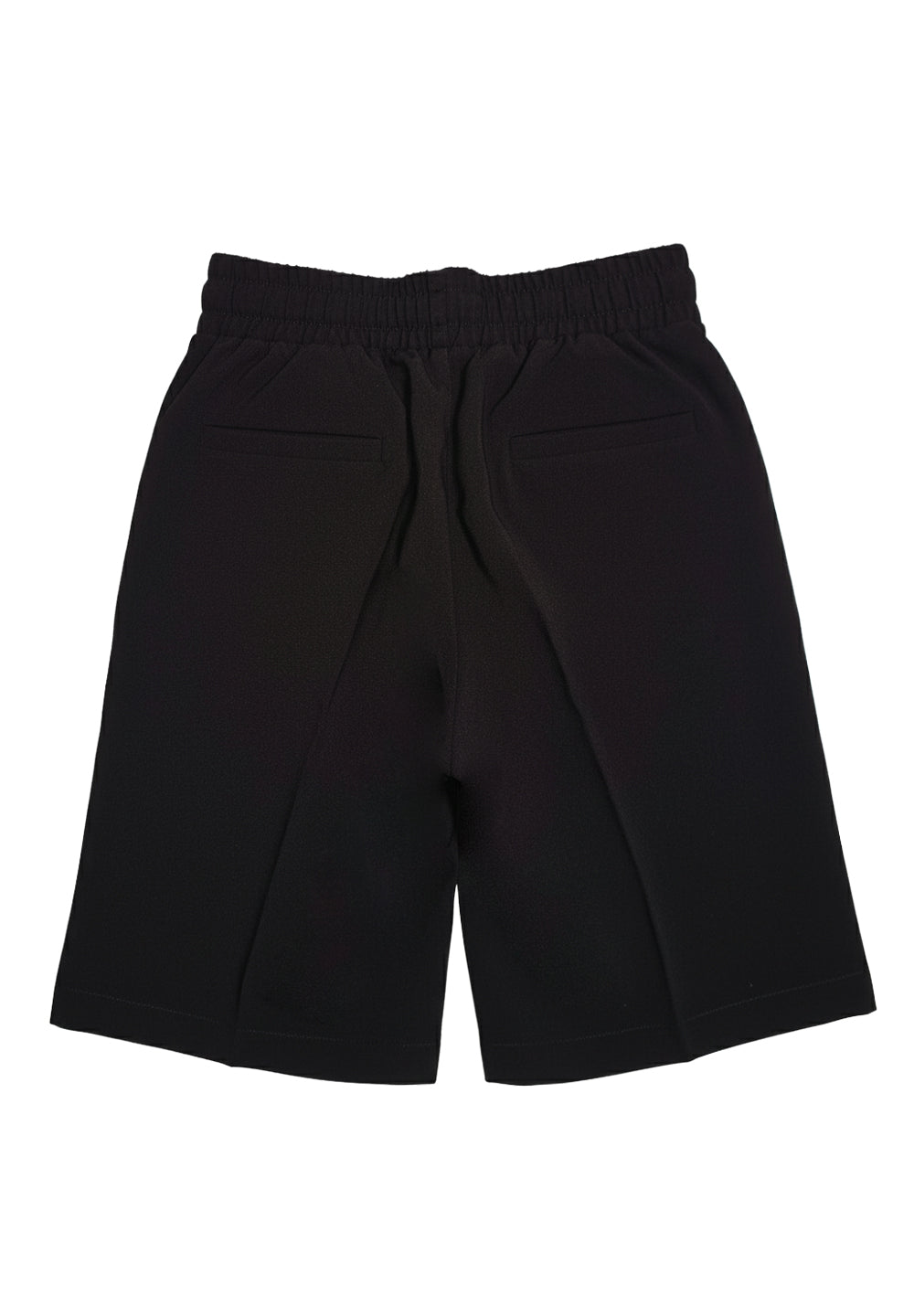Black Bermuda shorts for boys