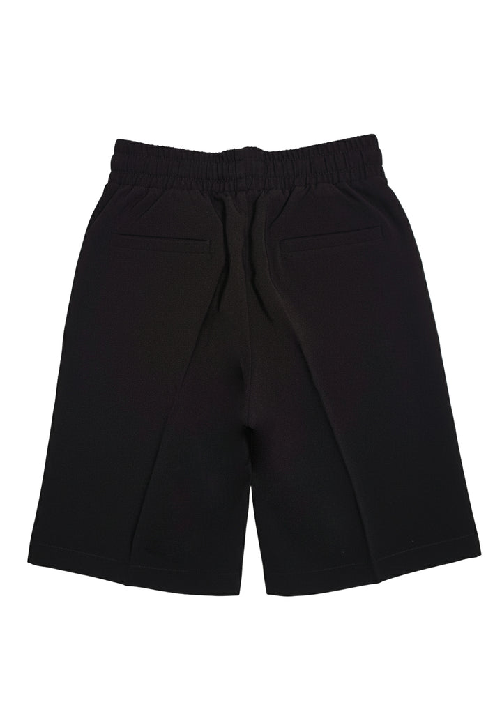 Black Bermuda shorts for boys